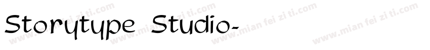 Storytype Studio字体转换